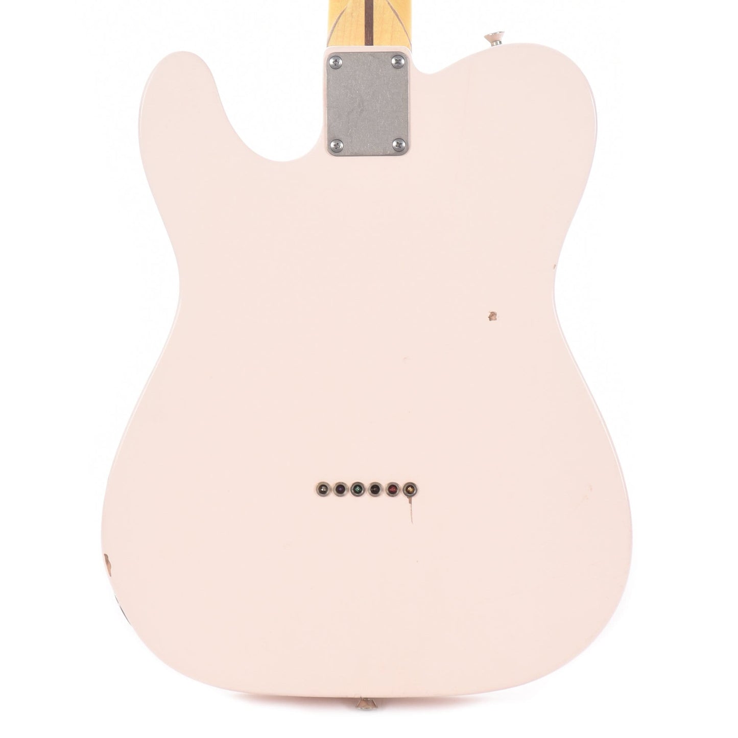 Nash T-63 Ash Shell Pink Light Relic w/3-Ply Mint Pickguard & Lollar Pickups Electric Guitars / Solid Body