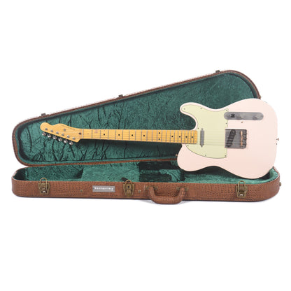 Nash T-63 Ash Shell Pink Light Relic w/3-Ply Mint Pickguard & Lollar Pickups Electric Guitars / Solid Body