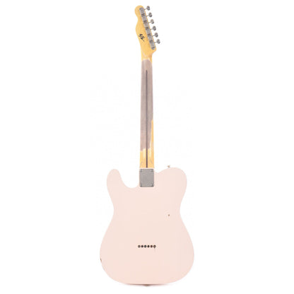 Nash T-63 Ash Shell Pink Light Relic w/3-Ply Mint Pickguard & Lollar Pickups Electric Guitars / Solid Body