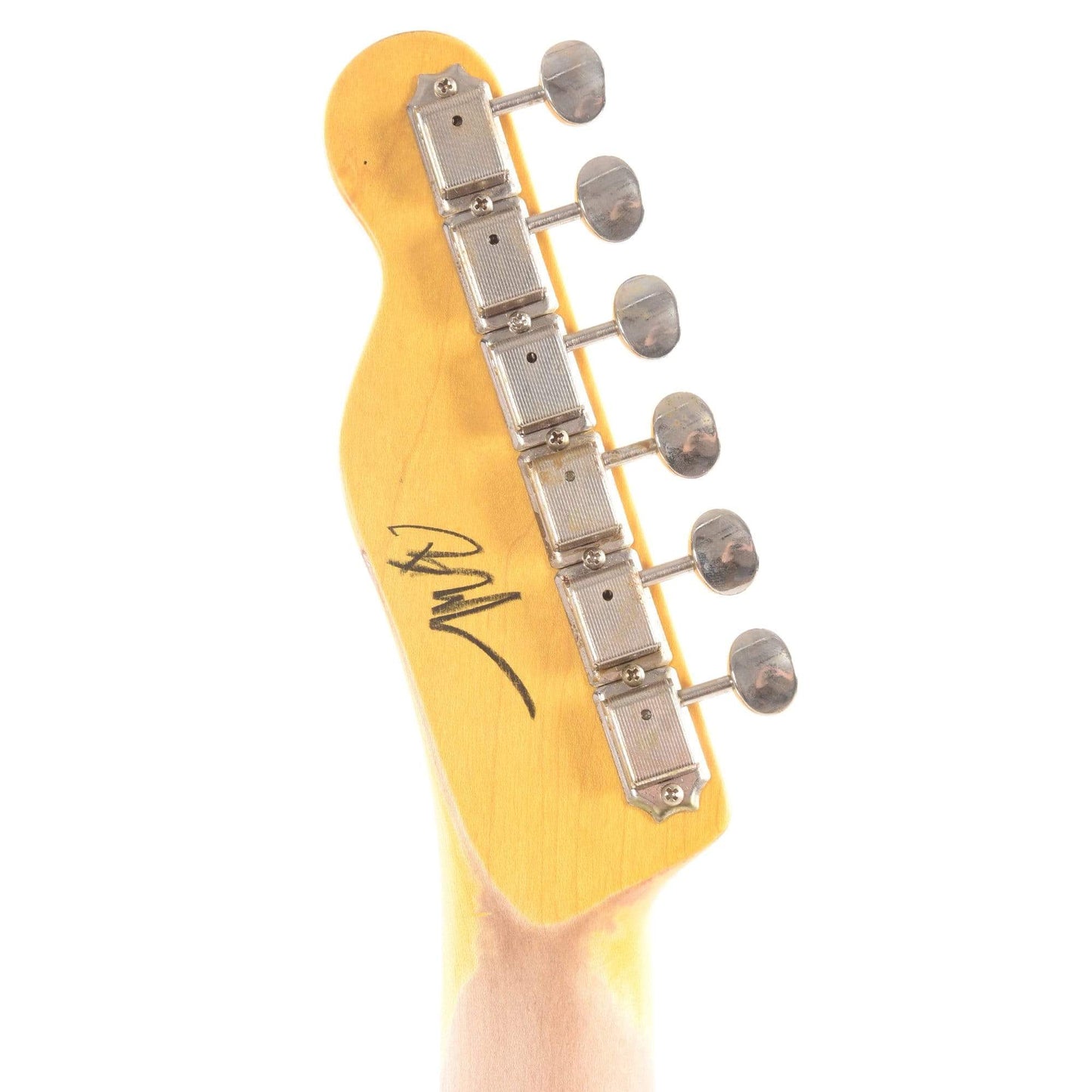 Nash T-63 Ash Vintage White Light Relic w/4-Ply Tortoise Pickguard, & Lollar Charlie Christian Neck Pickup Electric Guitars / Solid Body