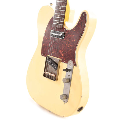 Nash T-63 Ash Vintage White Light Relic w/4-Ply Tortoise Pickguard, & Lollar Charlie Christian Neck Pickup Electric Guitars / Solid Body