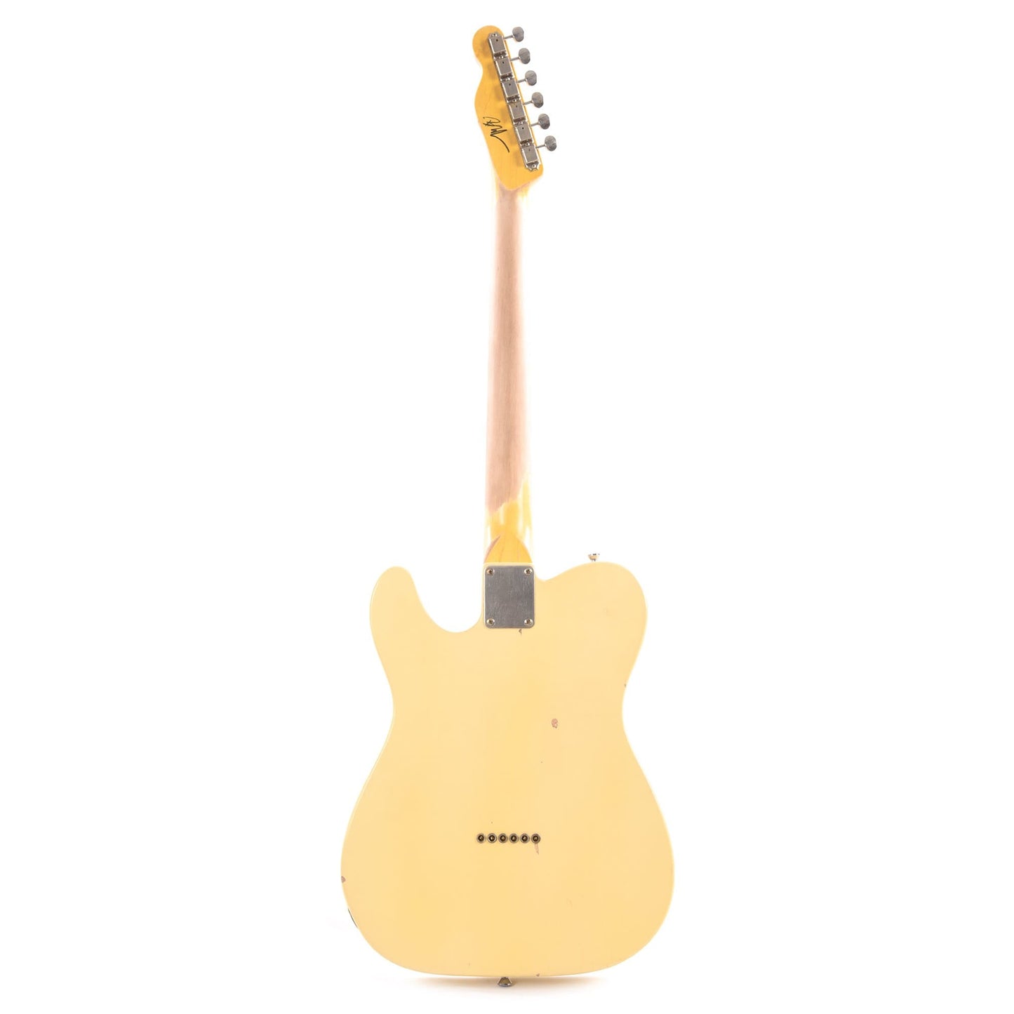 Nash T-63 Ash Vintage White Light Relic w/4-Ply Tortoise Pickguard, & Lollar Charlie Christian Neck Pickup Electric Guitars / Solid Body