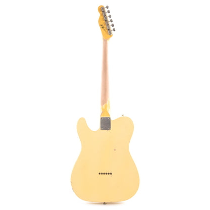 Nash T-63 Ash Vintage White Light Relic w/4-Ply Tortoise Pickguard, & Lollar Charlie Christian Neck Pickup Electric Guitars / Solid Body