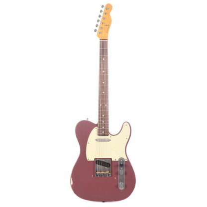Nash T-63 Burgundy Mist Light/Medium Relic w/3-Ply Mint Pickguard, Lollar Pickups, & Hardshell Case Electric Guitars / Solid Body