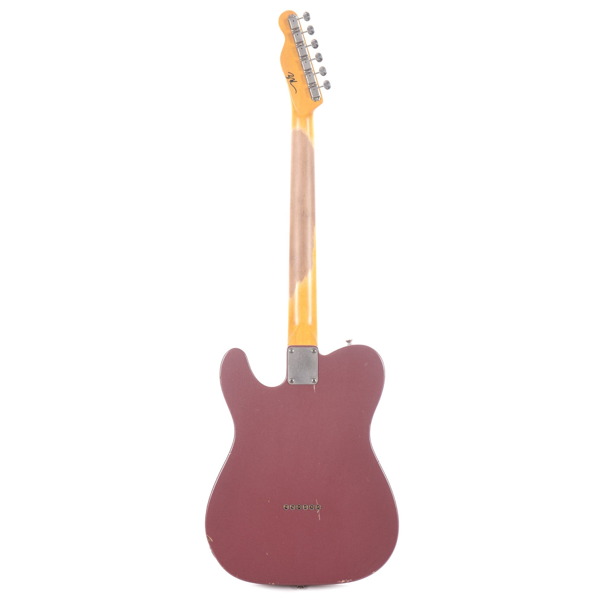 Nash T-63 Burgundy Mist Light/Medium Relic w/3-Ply Mint Pickguard, Lollar Pickups, & Hardshell Case Electric Guitars / Solid Body
