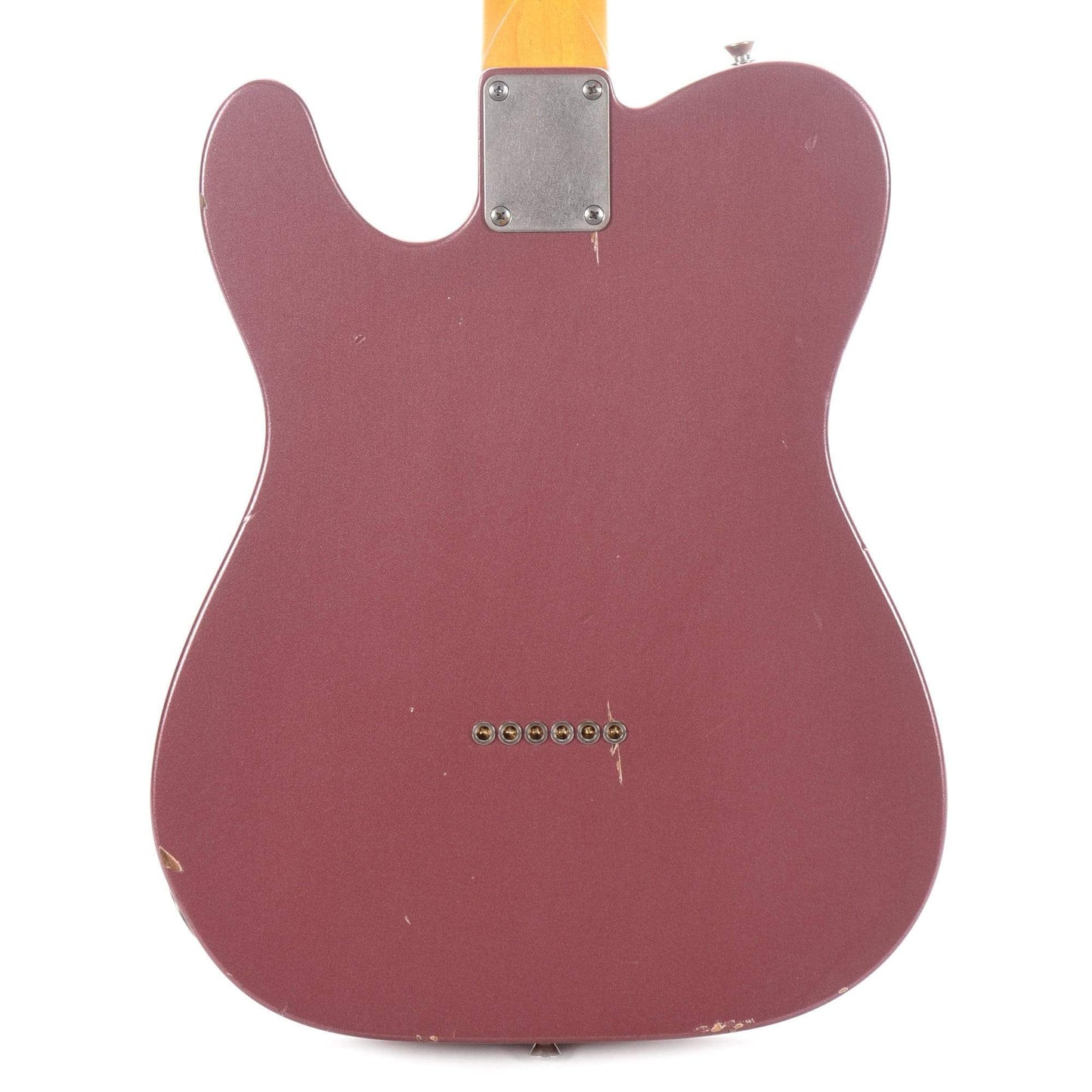 Nash T-63 Burgundy Mist Light/Medium Relic w/3-Ply Mint Pickguard, Lollar Pickups, & Hardshell Case Electric Guitars / Solid Body