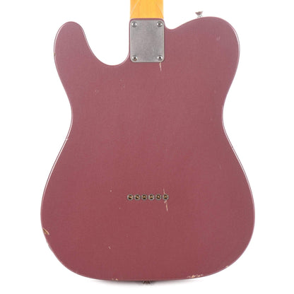 Nash T-63 Burgundy Mist Light/Medium Relic w/3-Ply Mint Pickguard, Lollar Pickups, & Hardshell Case Electric Guitars / Solid Body