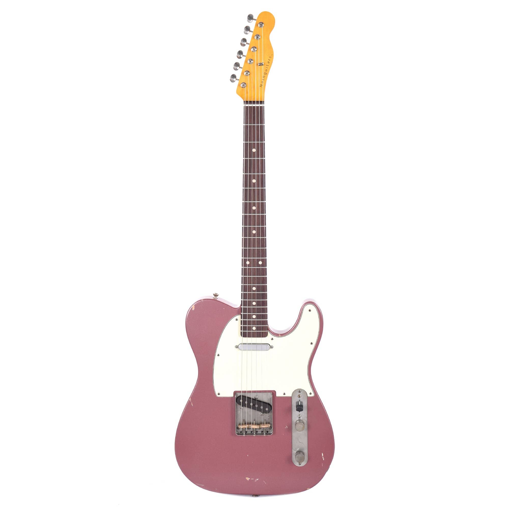 Nash T-63 Burgundy Mist Metallic Light Relic w/3-Ply Mint Pickguard & Lollar Pickups Electric Guitars / Solid Body