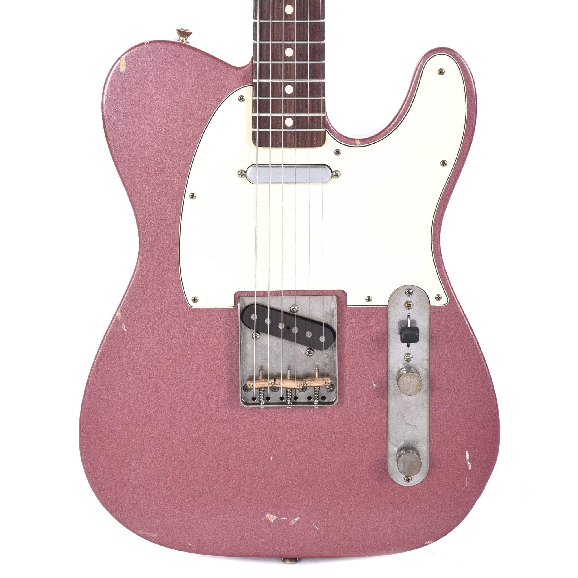 Nash T-63 Burgundy Mist Metallic Light Relic w/3-Ply Mint Pickguard & Lollar Pickups Electric Guitars / Solid Body
