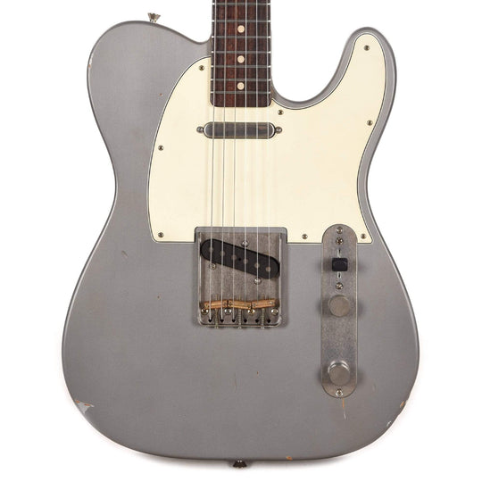 Nash T-63 Charcoal Frost Light Relic w/3-Ply White Pickguard & Lollar PIckups Electric Guitars / Solid Body