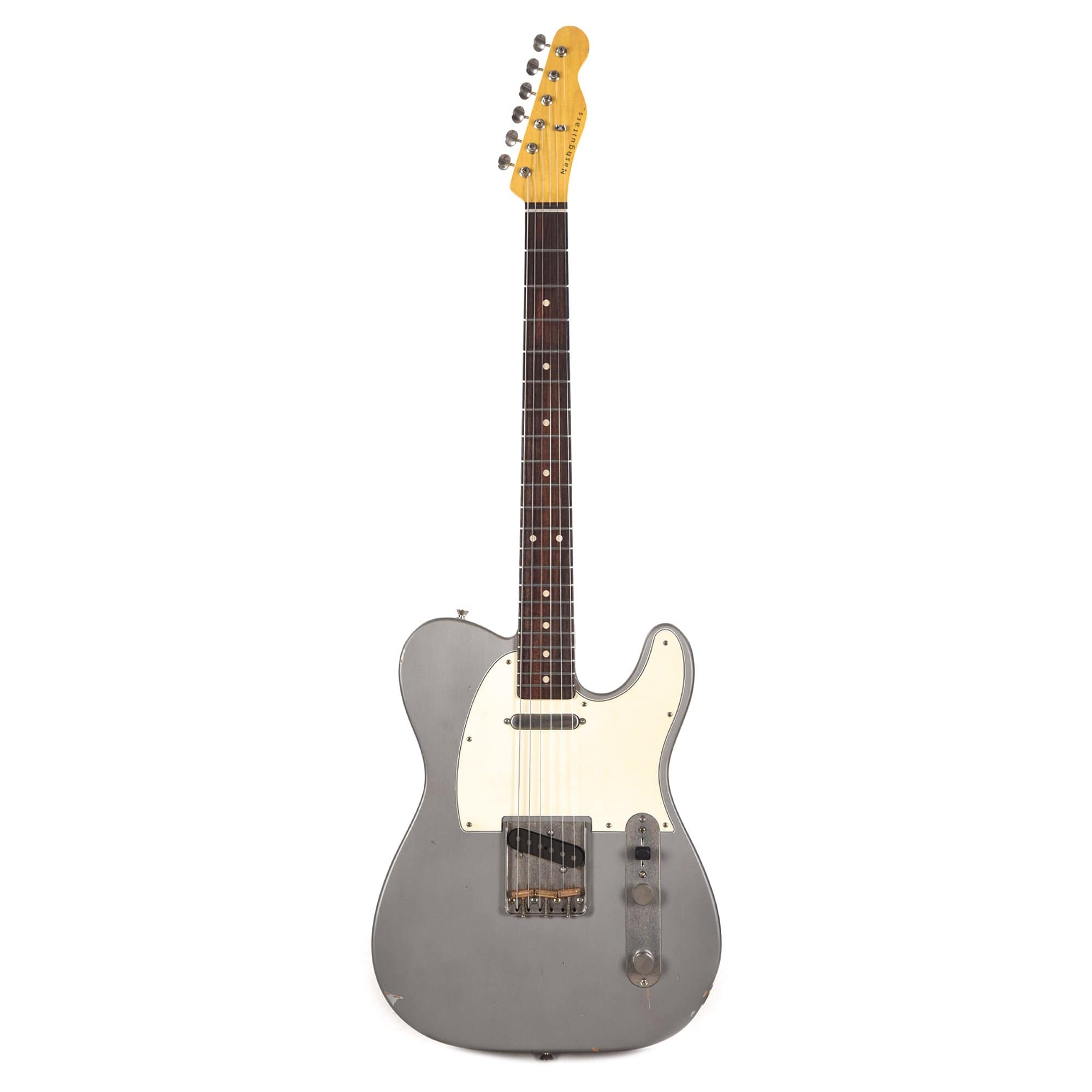 Nash T-63 Charcoal Frost Light Relic w/3-Ply White Pickguard & Lollar PIckups Electric Guitars / Solid Body