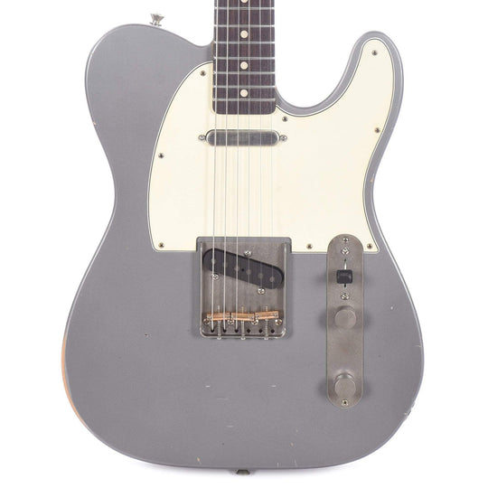 Nash T-63 Charcoal Frost Light Relic w/3-Ply White Pickguard & Lollar PIckups Electric Guitars / Solid Body