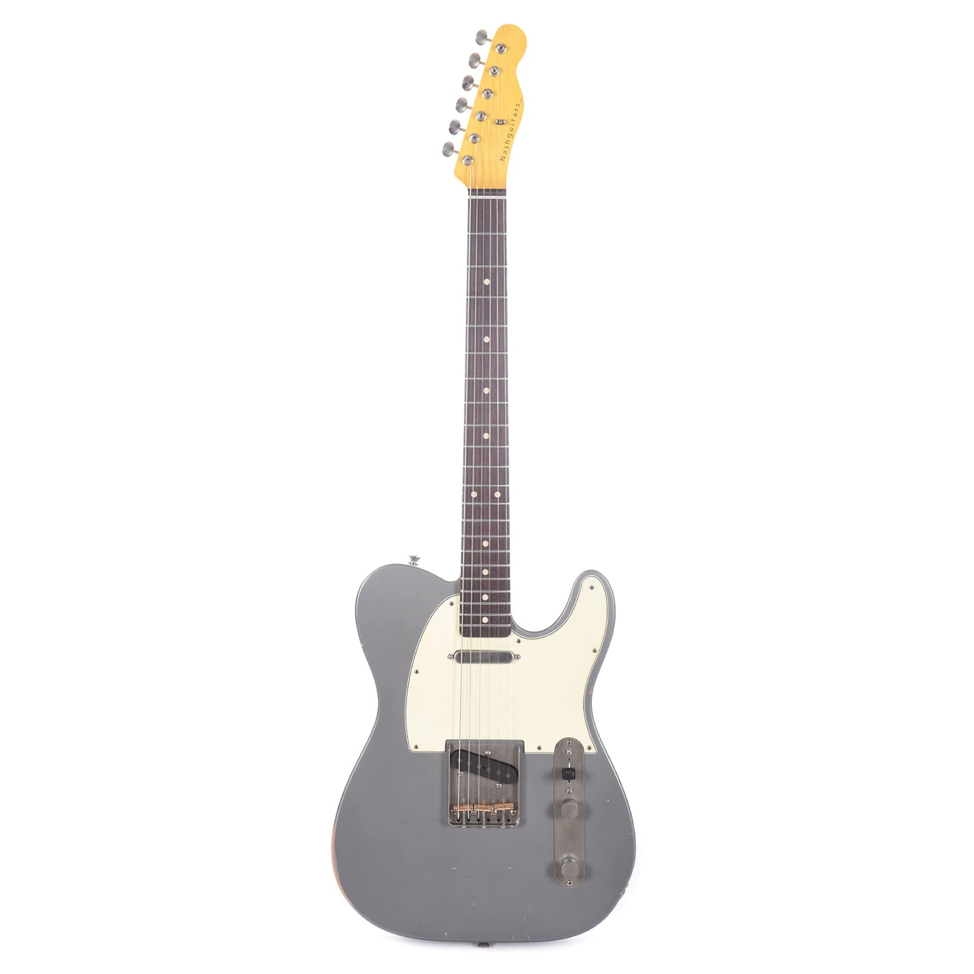 Nash T-63 Charcoal Frost Light Relic w/3-Ply White Pickguard & Lollar PIckups Electric Guitars / Solid Body
