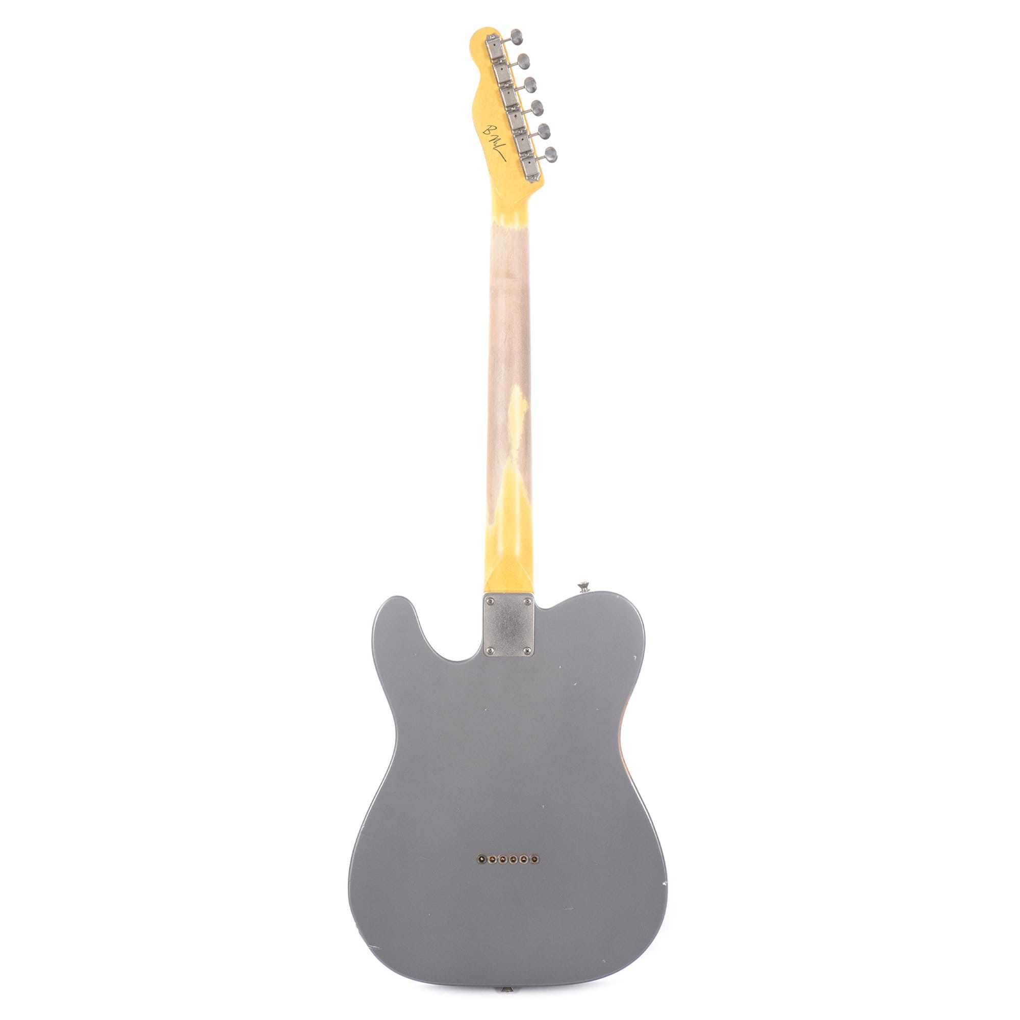 Nash T-63 Charcoal Frost Light Relic w/3-Ply White Pickguard & Lollar PIckups Electric Guitars / Solid Body