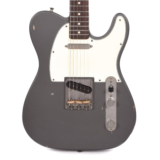 Nash T-63 Charcoal Frost Metallic Light Relic w/3-Ply White Pickguard & Lollar PIckups Electric Guitars / Solid Body