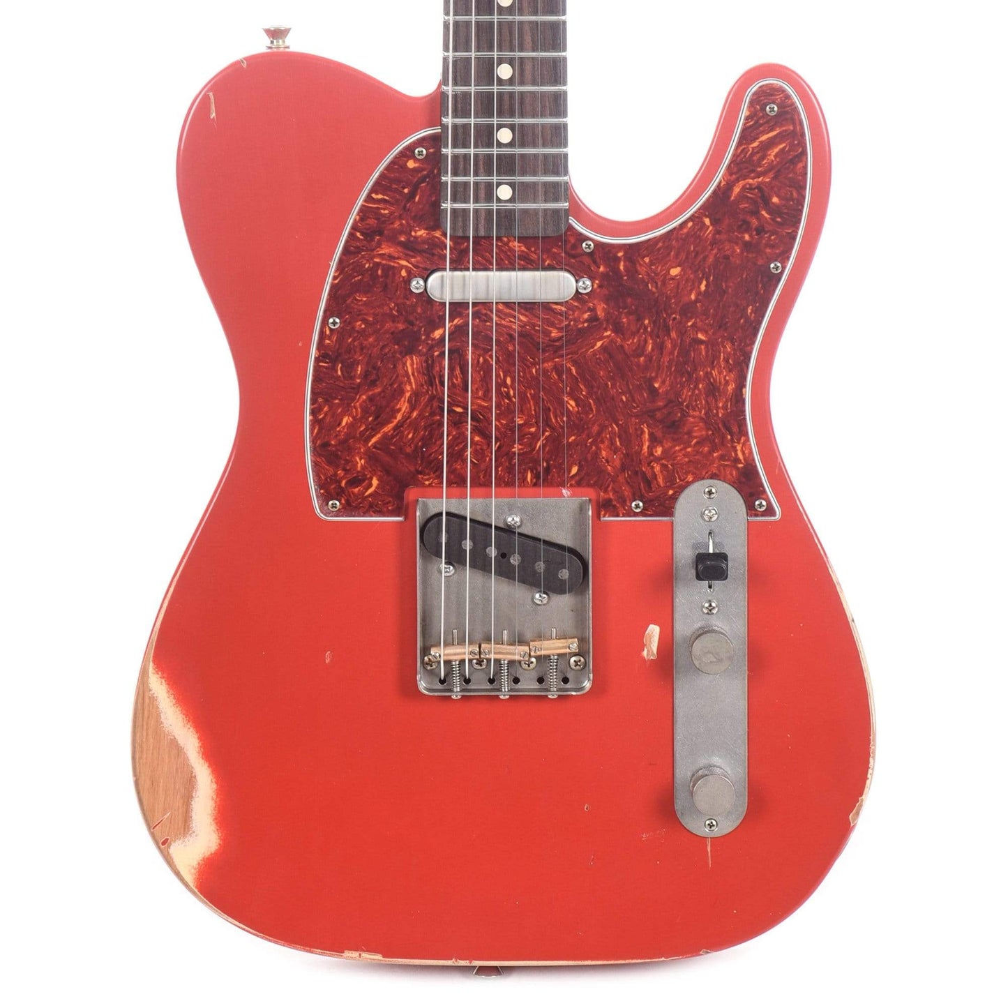 Nash T-63 Dakota Red Medium Relic w/4-Ply Tortoise Pickguard & Lollar Pickups Electric Guitars / Solid Body