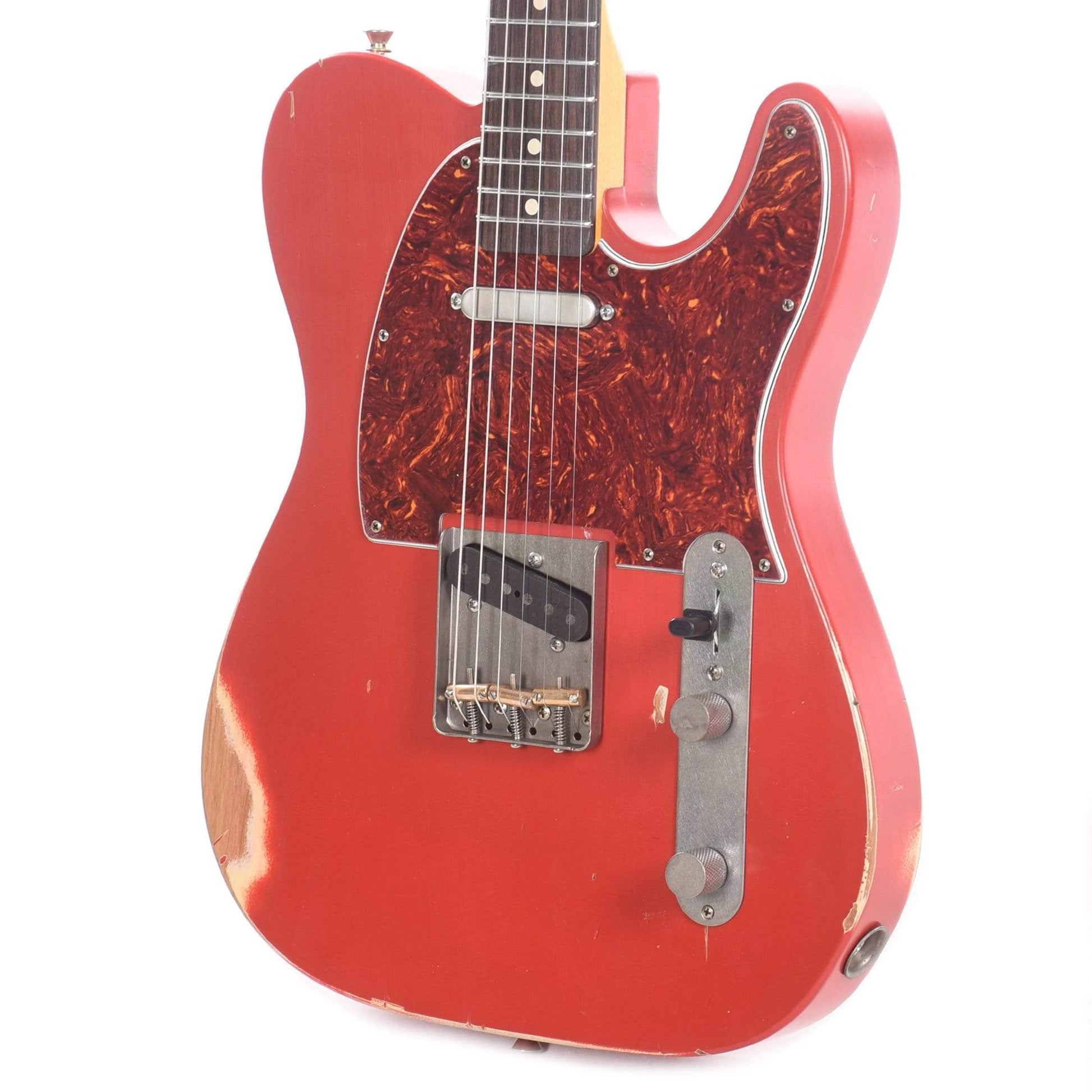 Nash T-63 Dakota Red Medium Relic w/4-Ply Tortoise Pickguard & Lollar Pickups Electric Guitars / Solid Body