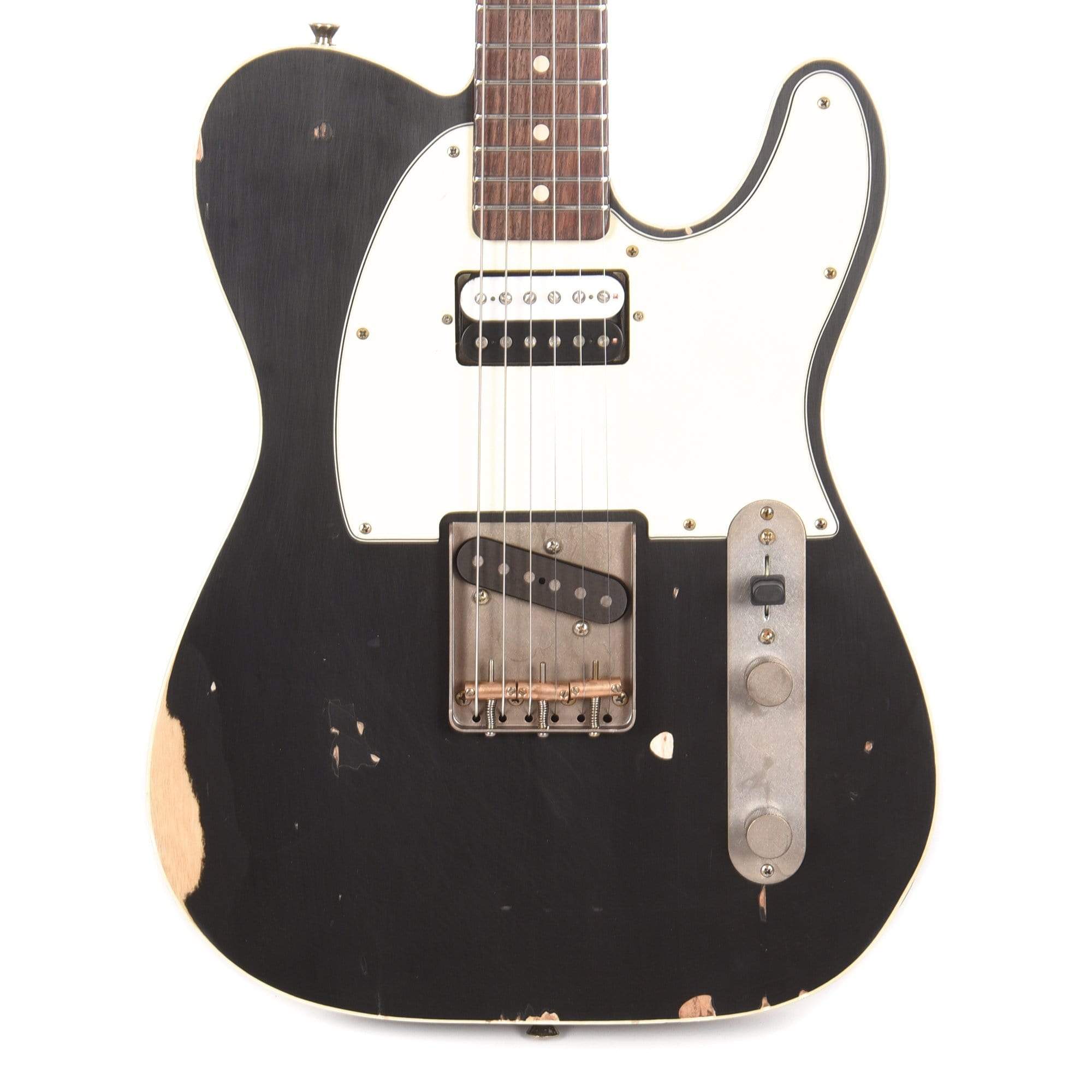 Nash T-63 DB Ash Black Medium Relic w/ Lollar Special T & Imperial Humbucker Electric Guitars / Solid Body