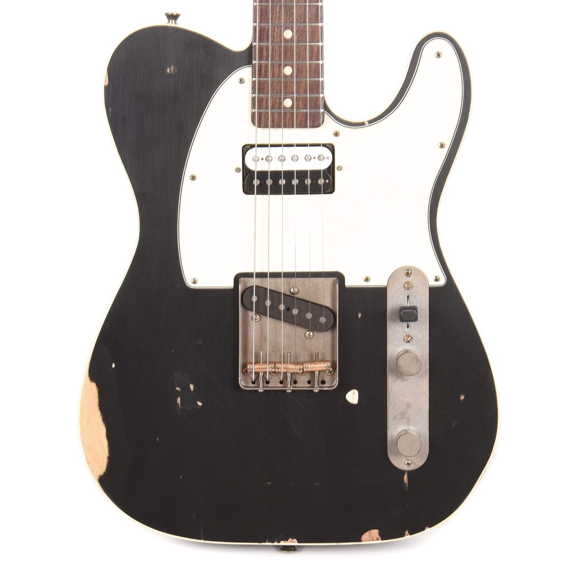 Nash T-63 DB Ash Black Medium Relic w/ Lollar Special T & Imperial Humbucker Electric Guitars / Solid Body