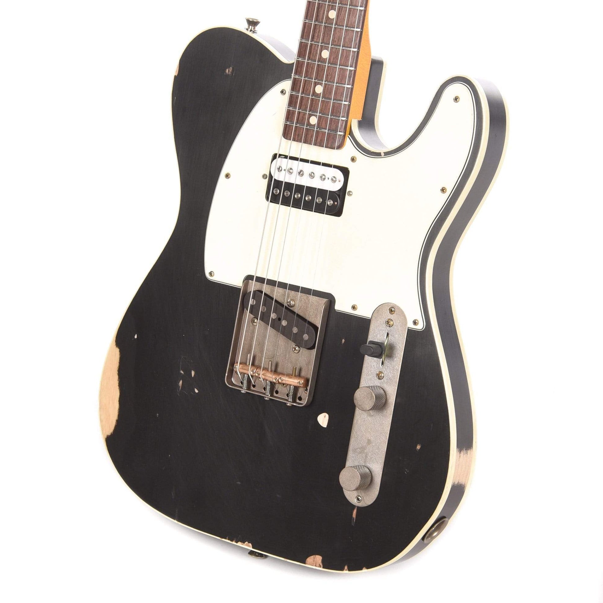 Nash T-63 DB Ash Black Medium Relic w/ Lollar Special T & Imperial Humbucker Electric Guitars / Solid Body