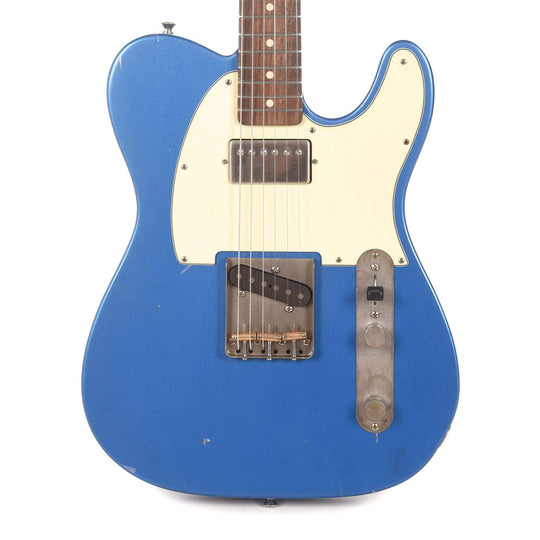 Nash T-63 HB Lake Placid Blue Light Relic w/Lollar Imperial Low Wind Humbucker & 3-Ply Mint Pickguard Electric Guitars / Solid Body