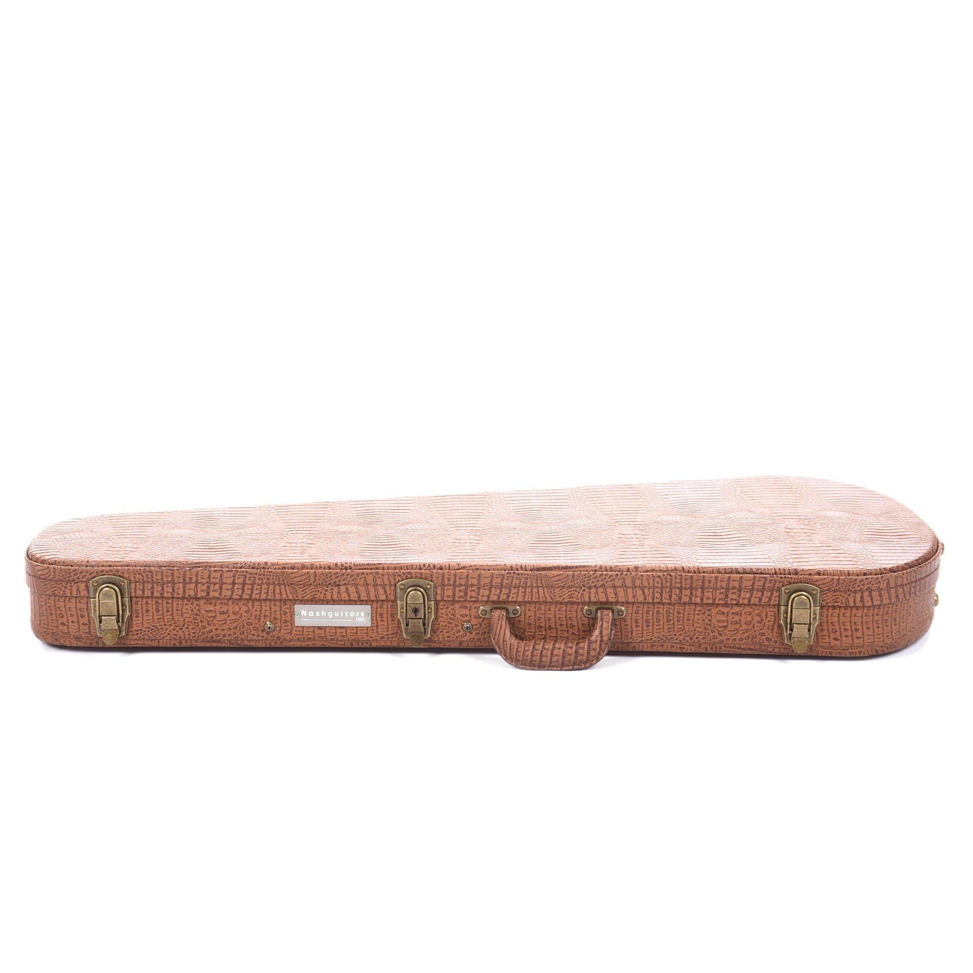 Nash T-63 HS Ash Black Heavy Relic w/4-Ply Tortoise Pickguard, Lollar Pickups, & Bigsby Electric Guitars / Solid Body