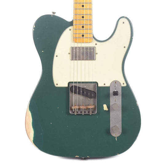 Nash T-63 HS Ash British Racing Green Medium Relic w/3-Ply White Pickguard, & Lollar Pickups Electric Guitars / Solid Body