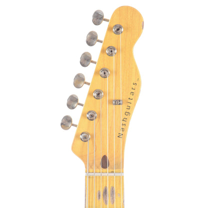 Nash T-63 HS Ash British Racing Green Medium Relic w/3-Ply White Pickguard, & Lollar Pickups Electric Guitars / Solid Body