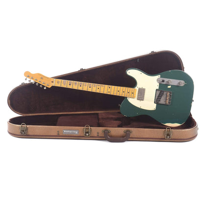 Nash T-63 HS Ash British Racing Green Medium Relic w/3-Ply White Pickguard, & Lollar Pickups Electric Guitars / Solid Body