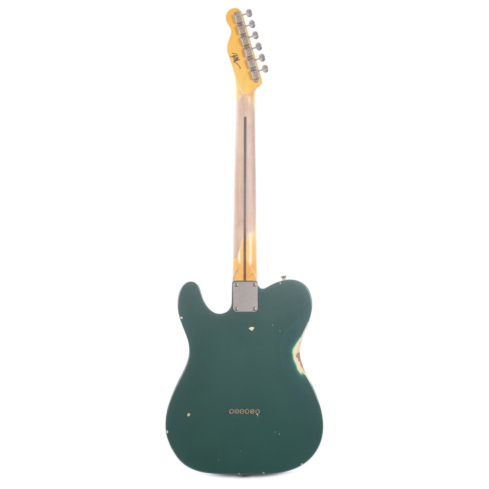 Nash T-63 HS Ash British Racing Green Medium Relic w/3-Ply White Pickguard, & Lollar Pickups Electric Guitars / Solid Body