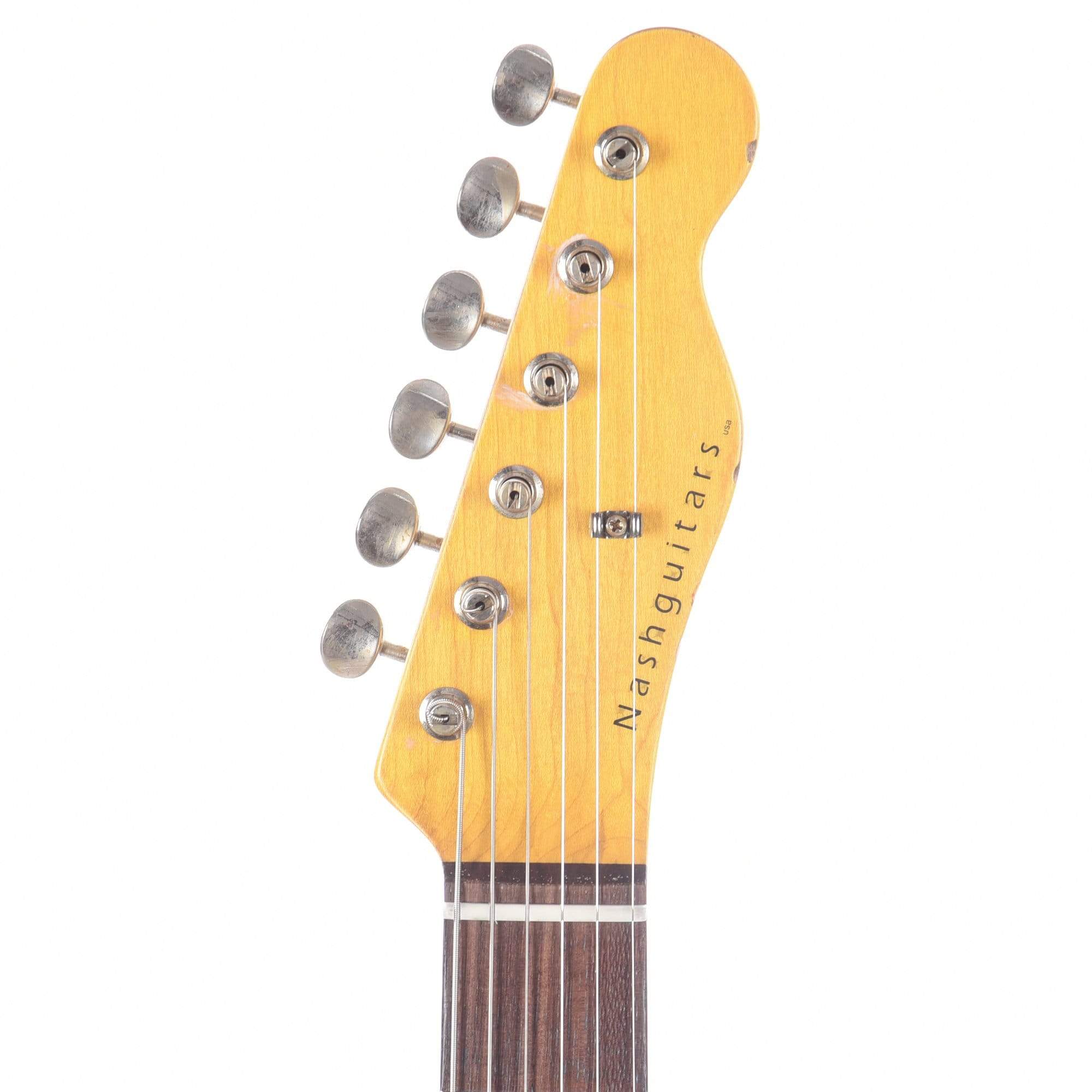 Nash T-63 Lake Placid Blue Light Relic w/3-Ply White Pickguard & Lollar Pickups Electric Guitars / Solid Body