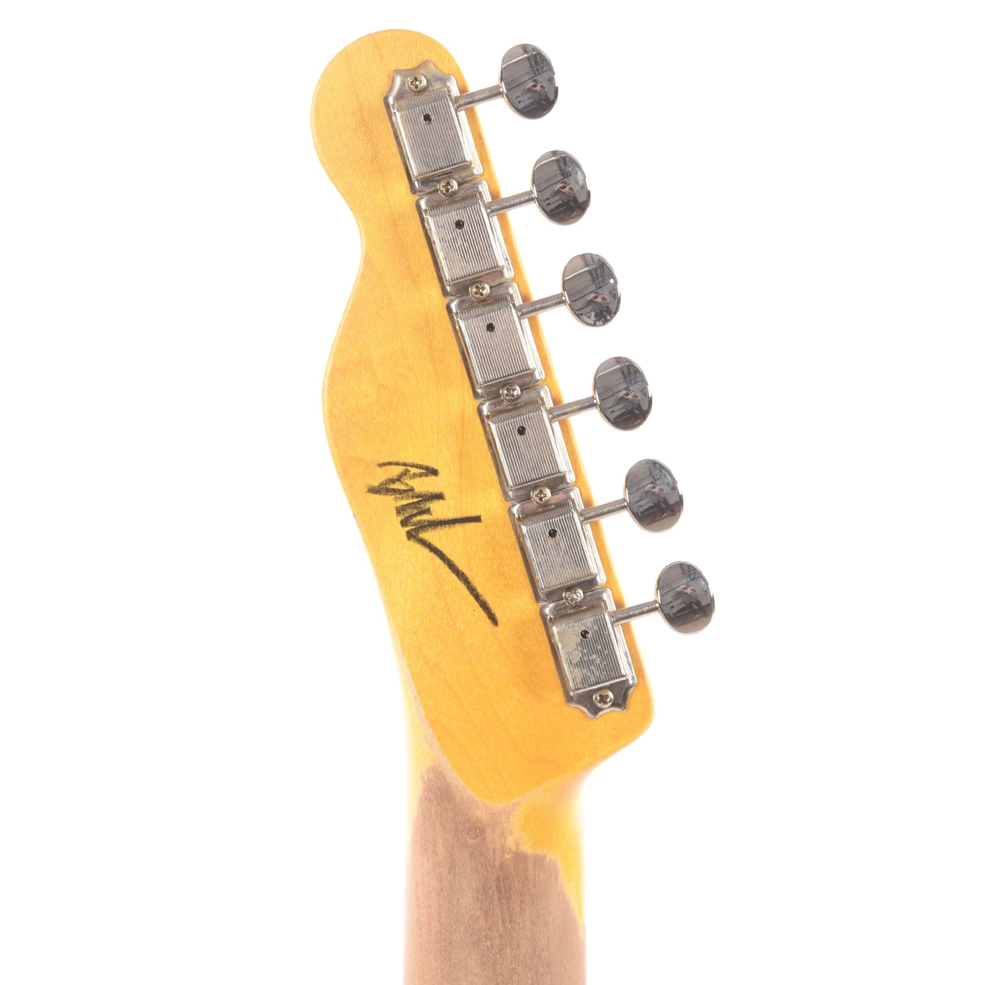 Nash T-63 Maui Blue Light Relic Cream Double Bound w/3-Ply White Pickguard, & Lollar Pickups Electric Guitars / Solid Body