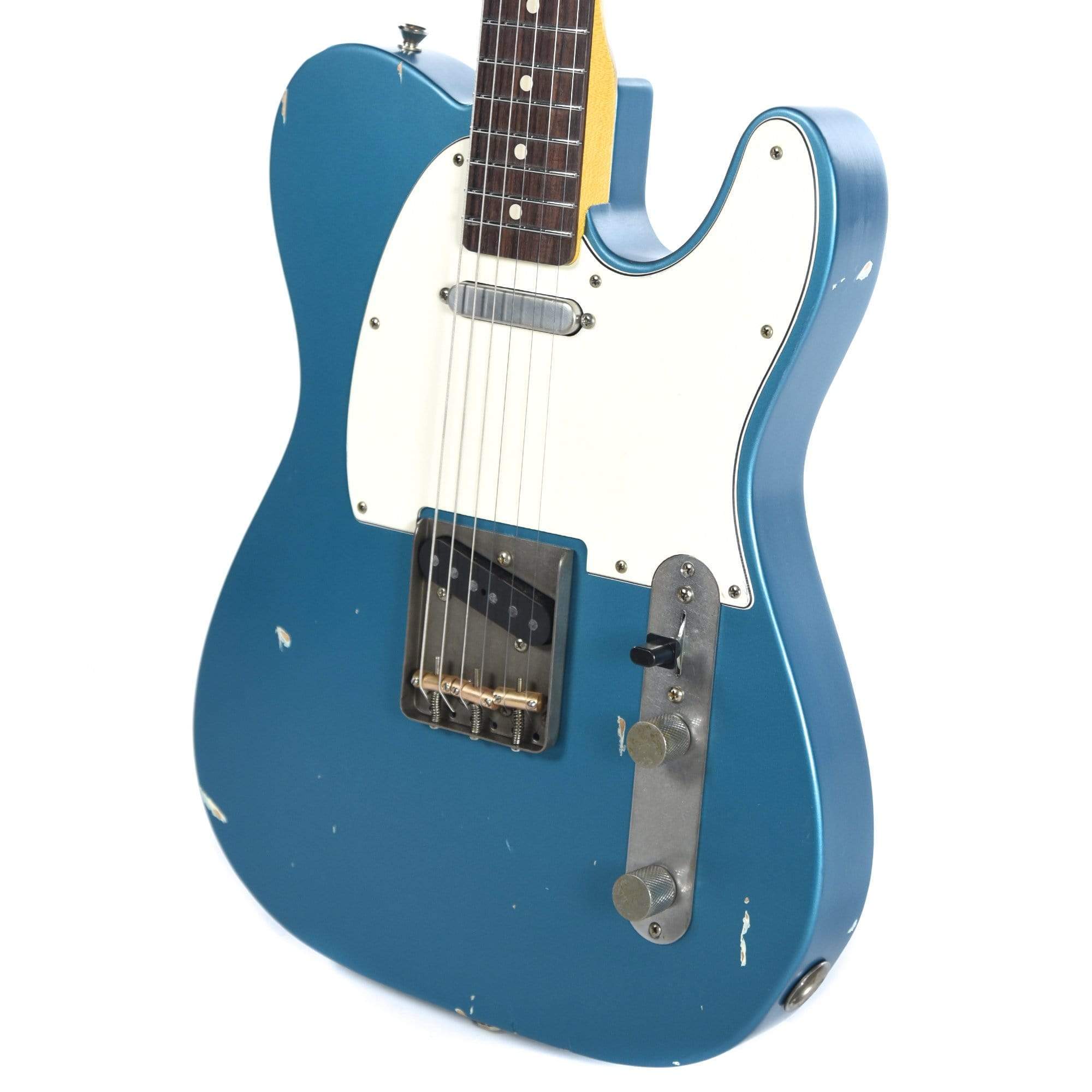 Nash T-63 Ocean Turquoise Light Relic w/3-Ply White Pickguard & Lollar Pickups Electric Guitars / Solid Body