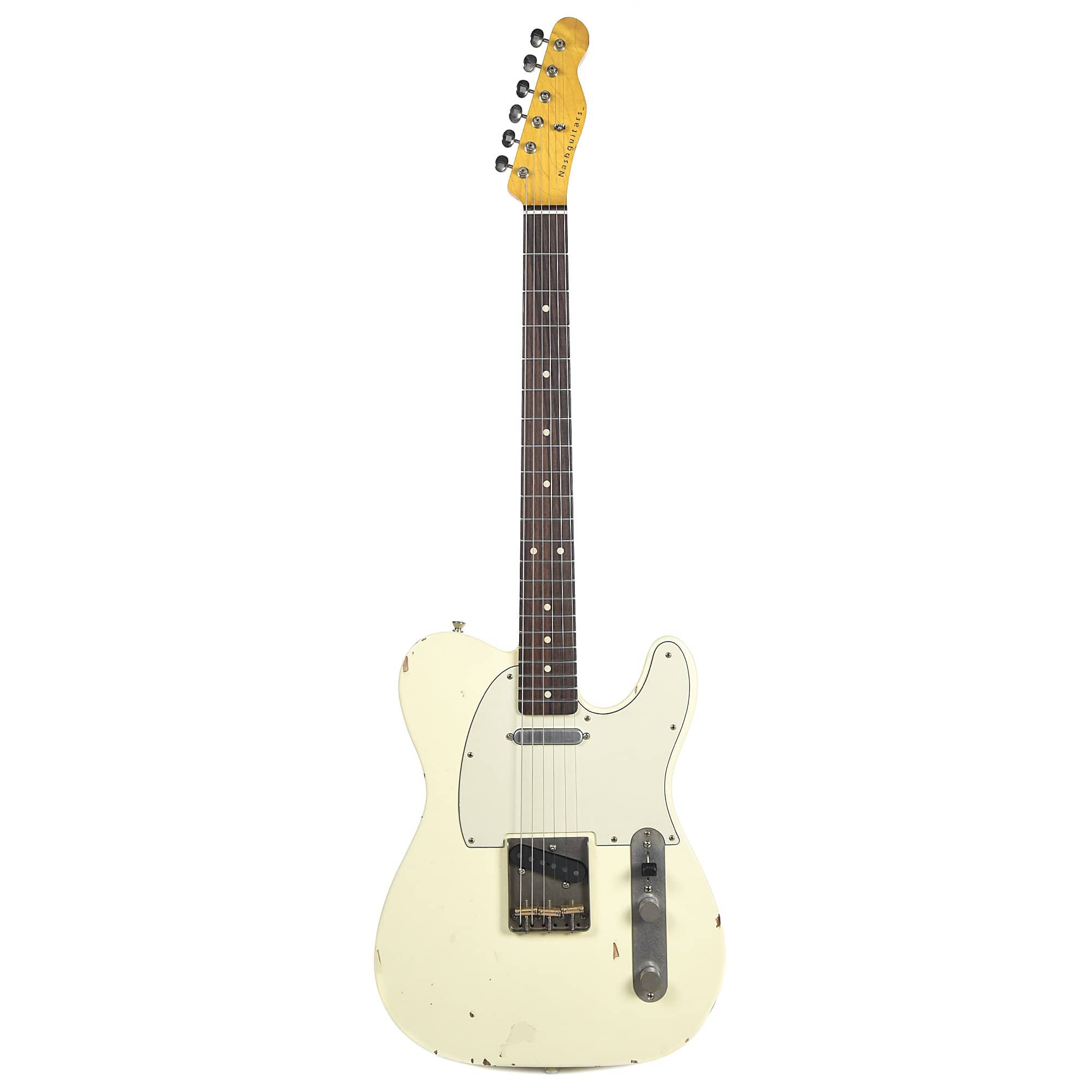 Nash T-63 Olympic White Light Relic w/3-Ply Mint Pickguard & Lollar Pickups Electric Guitars / Solid Body