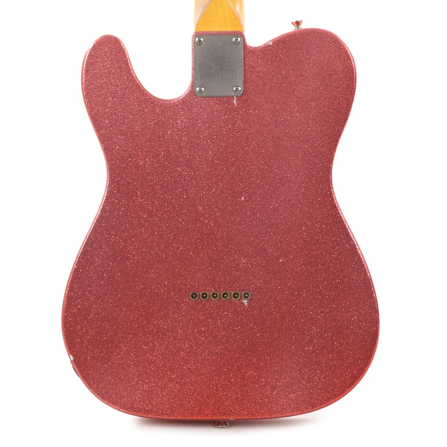 Nash T-63 Pink Sparkle Light Relic w/3-Ply White Pickguard & Lollar Pickups Electric Guitars / Solid Body