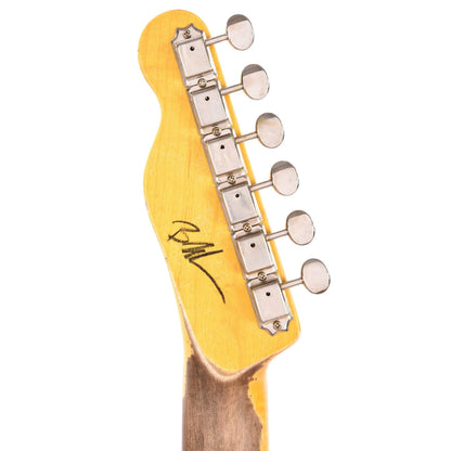 Nash T-63 Pink Sparkle Light Relic w/3-Ply White Pickguard & Lollar Pickups Electric Guitars / Solid Body