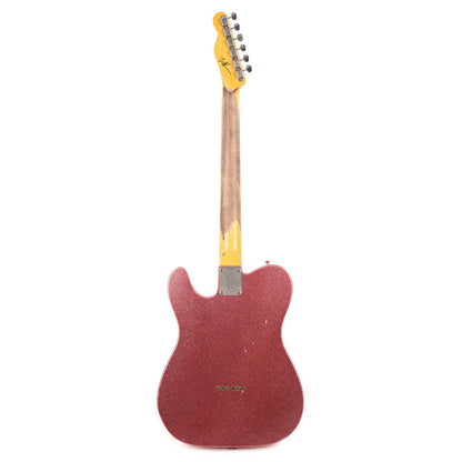 Nash T-63 Pink Sparkle Light Relic w/3-Ply White Pickguard & Lollar Pickups Electric Guitars / Solid Body