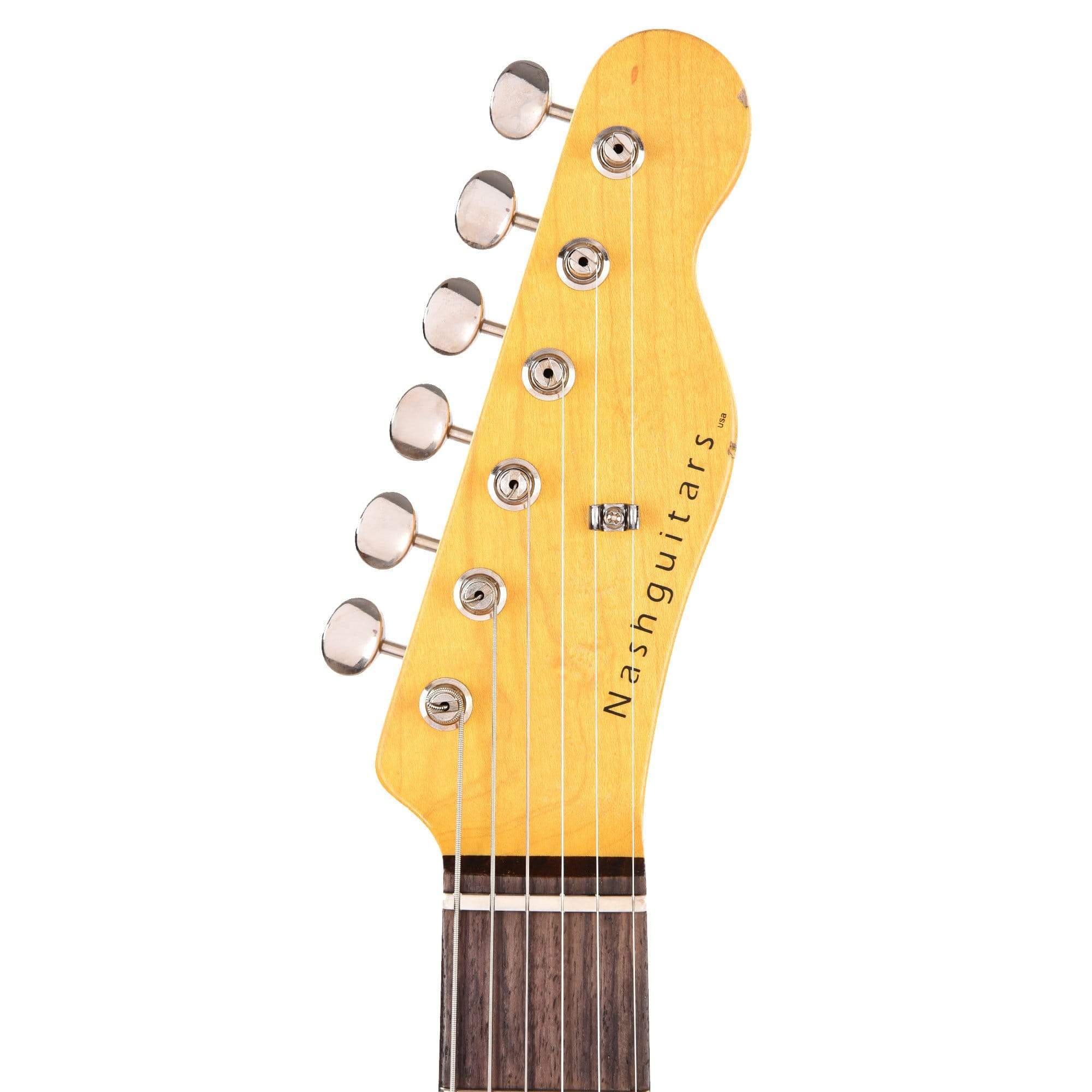 Nash T-63 Pink Sparkle Light Relic w/3-Ply White Pickguard & Lollar Pickups Electric Guitars / Solid Body