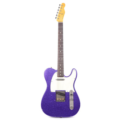 Nash T-63 Purple Sparkle Light Relic w/3-Ply White Pickguard & Lollar Pickups Electric Guitars / Solid Body