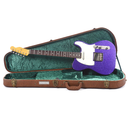 Nash T-63 Purple Sparkle Light Relic w/3-Ply White Pickguard & Lollar Pickups Electric Guitars / Solid Body