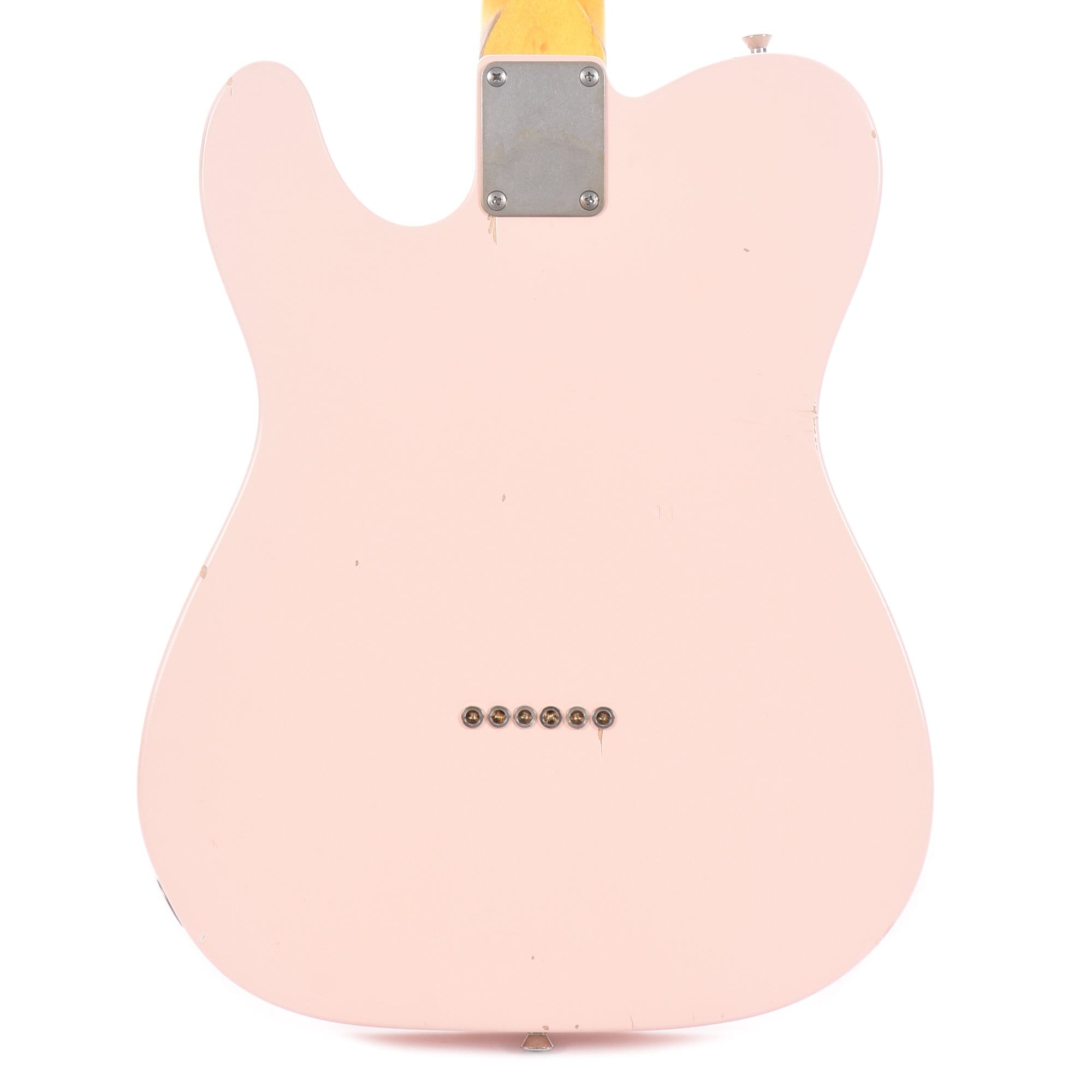 Nash T-63 Shell Pink Light Relic w/3-Ply Mint Pickguard & Lollar Pickups Electric Guitars / Solid Body