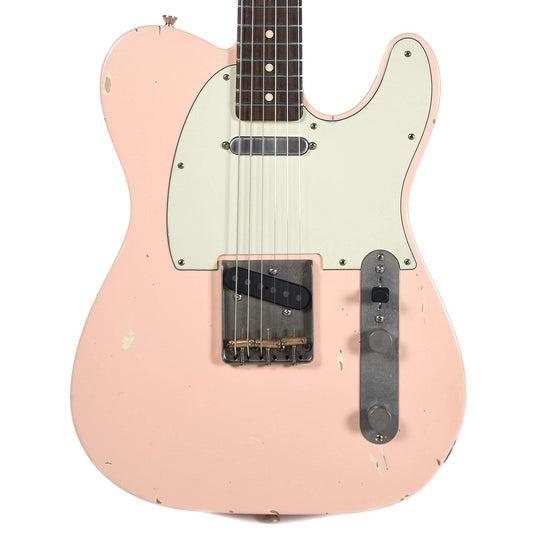 Nash T-63 Shell Pink Light Relic w/3-Ply Mint Pickguard & Lollar Pickups Electric Guitars / Solid Body