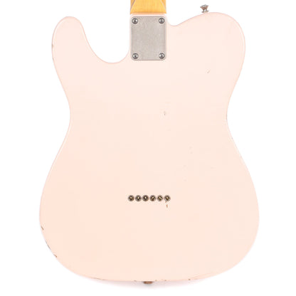 Nash T-63 Shell Pink Light Relic w/3-Ply White Pickguard & Lollar Pickups Electric Guitars / Solid Body
