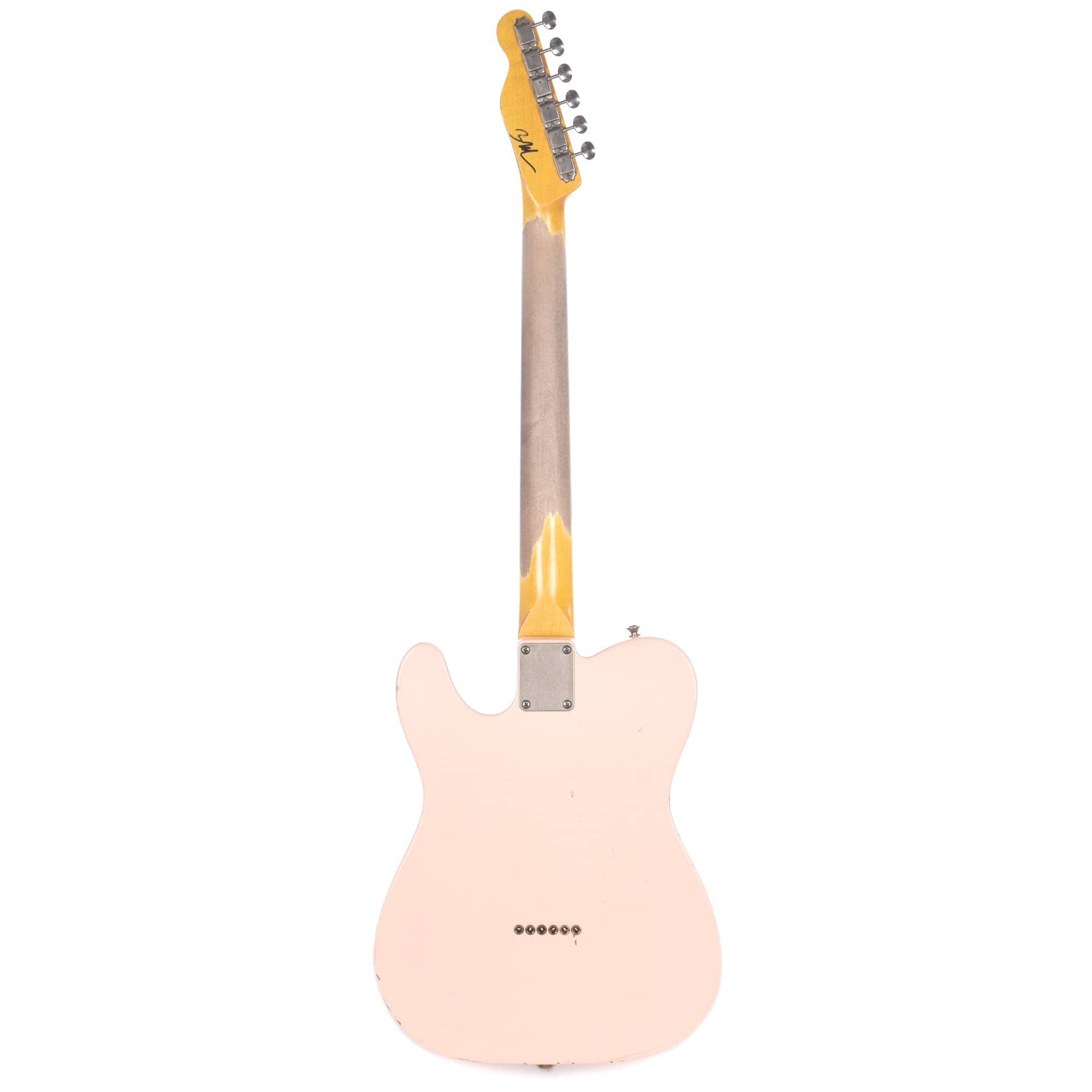 Nash T-63 Shell Pink Light Relic w/3-Ply White Pickguard & Lollar Pickups Electric Guitars / Solid Body