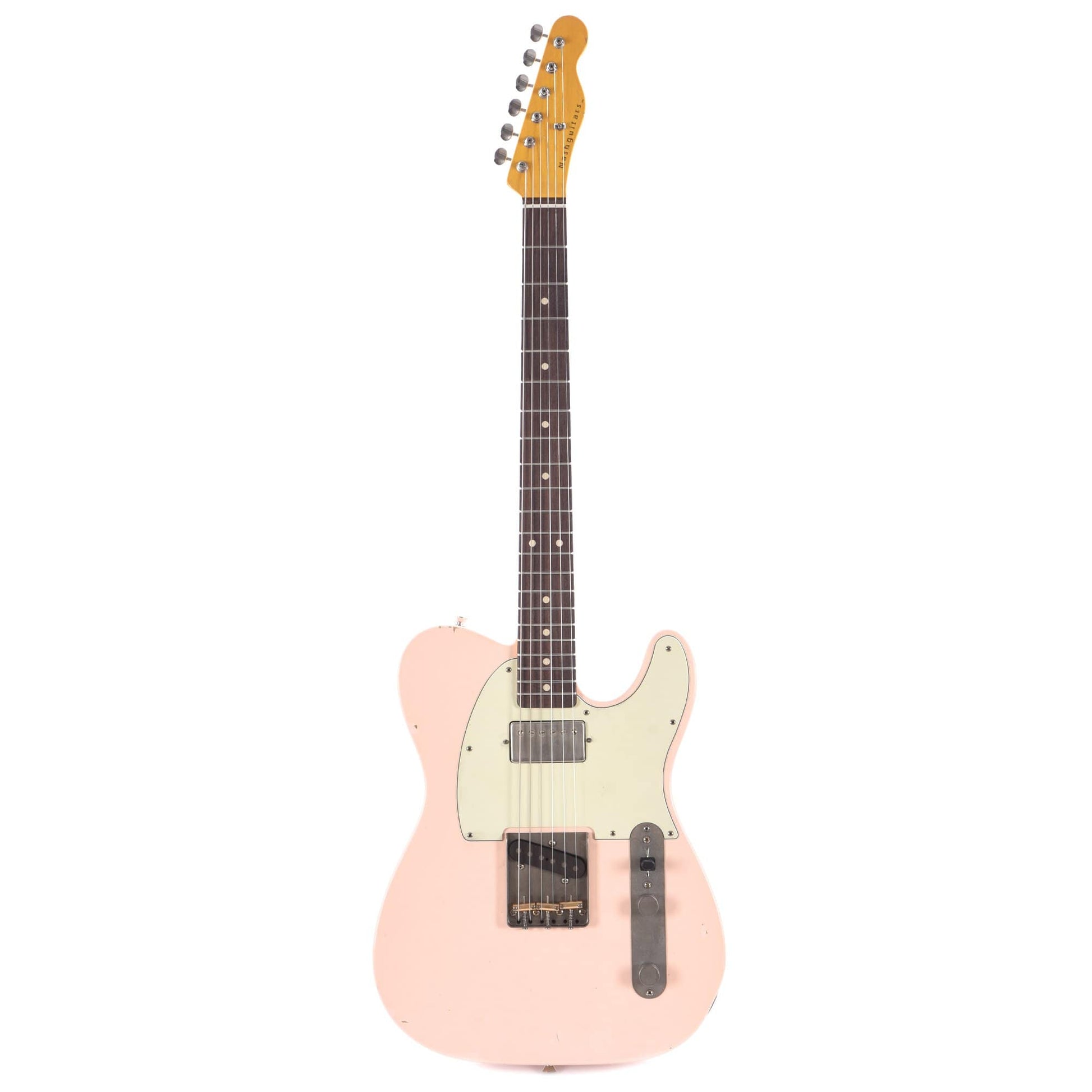 Nash T-63 Shell Pink Light Relic w/Lollar Low Wind Imperial & 3-Ply Mint Pickguard Electric Guitars / Solid Body