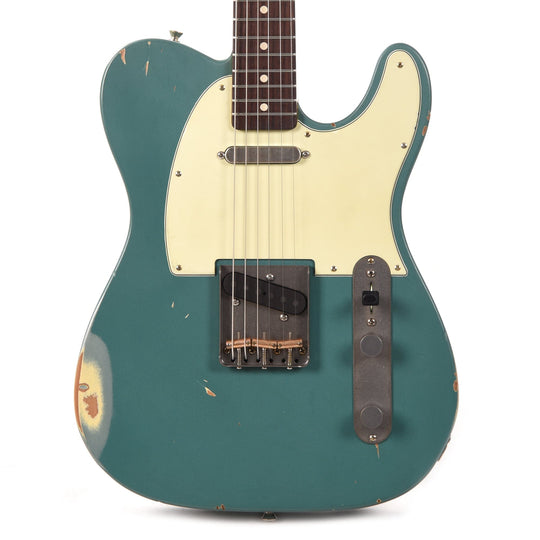 Nash T-63 Sherwood Green Metallic Medium Relic w/3-Ply Mint Pickguard, & Lollar Pickups Electric Guitars / Solid Body