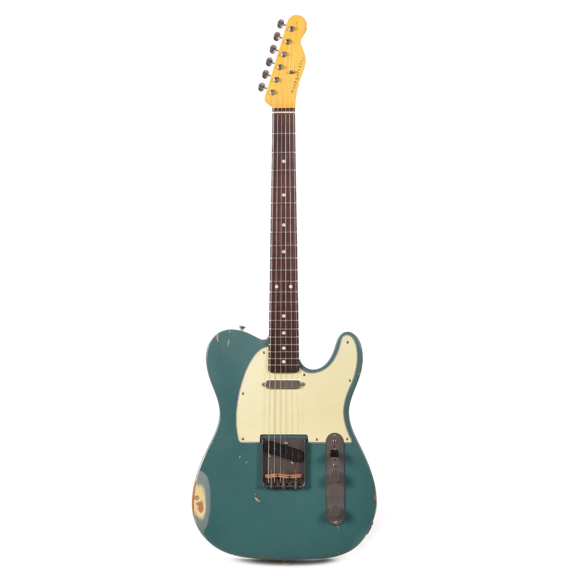 Nash T-63 Sherwood Green Metallic Medium Relic w/3-Ply Mint Pickguard, & Lollar Pickups Electric Guitars / Solid Body