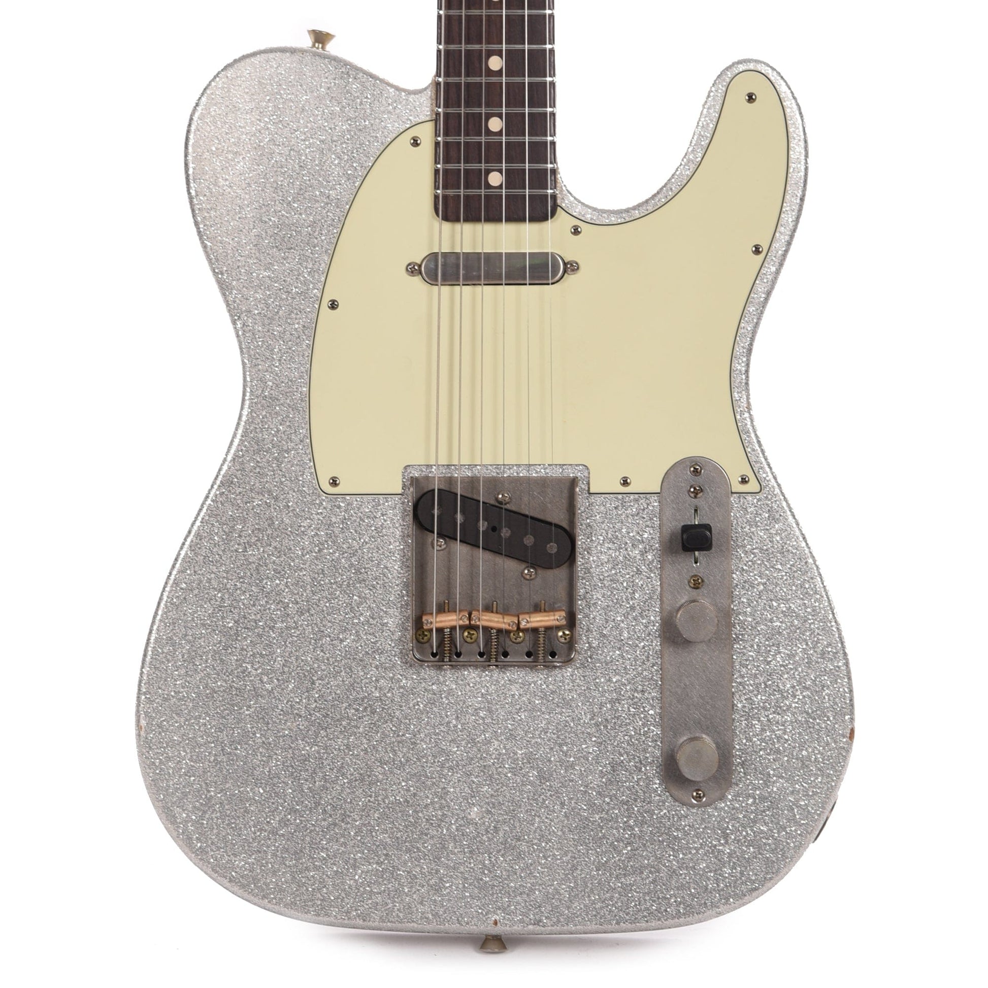 Nash T-63 Silver Sparkle Light Relic w/3-Ply Mint Pickguard & Lollar Pickups Electric Guitars / Solid Body