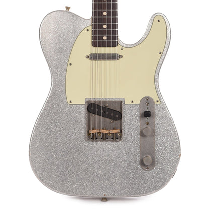 Nash T-63 Silver Sparkle Light Relic w/3-Ply Mint Pickguard & Lollar Pickups Electric Guitars / Solid Body