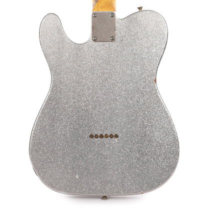 Nash T-63 Silver Sparkle Light Relic w/3-Ply Mint Pickguard & Lollar Pickups Electric Guitars / Solid Body